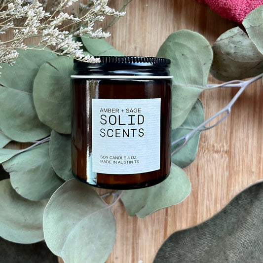 Amber Sage Candle