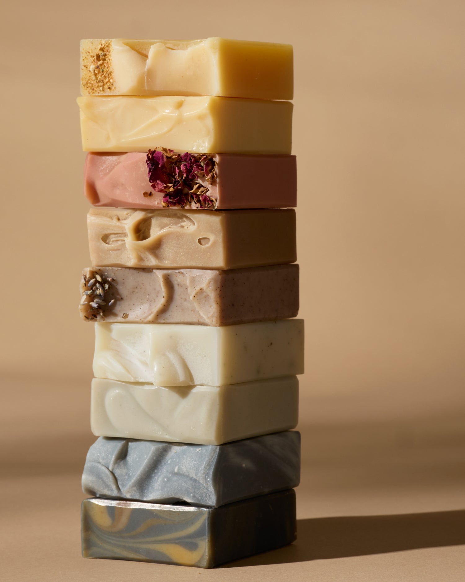 Solid Soaps Rainbow Stack