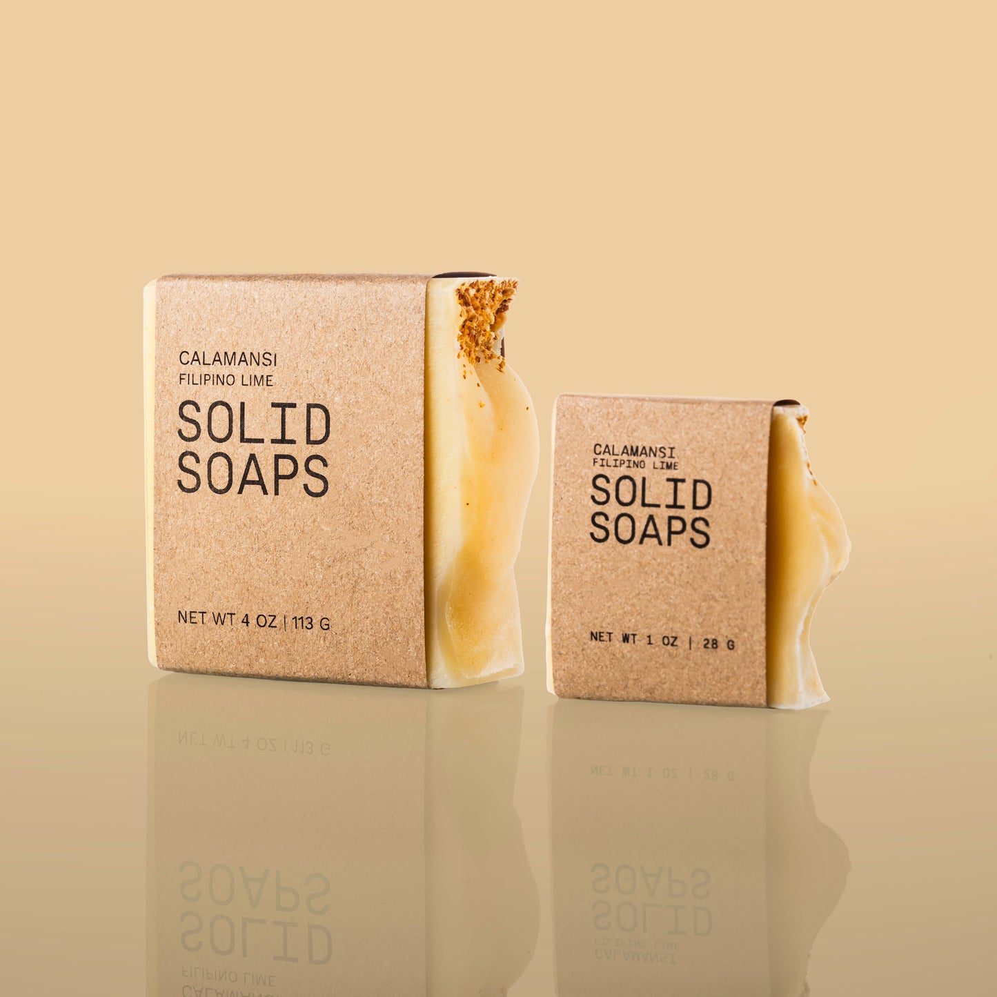 Solid Soaps Calamansi soaps 4oz and 1oz