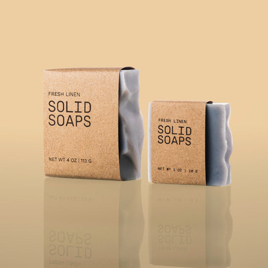 Solid Soaps 4oz with mini 1oz soap
