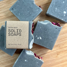 Load image into Gallery viewer, BLACK ROSE ARTISAN SOAP *sale*
