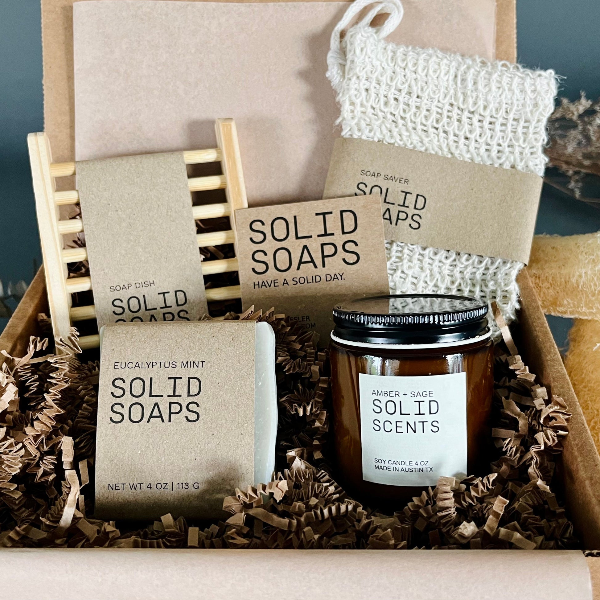 Solid Soaps Personalized Gift Set