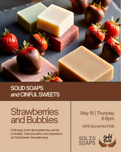 Load image into Gallery viewer, Strawberries and Bubbles Workshop
