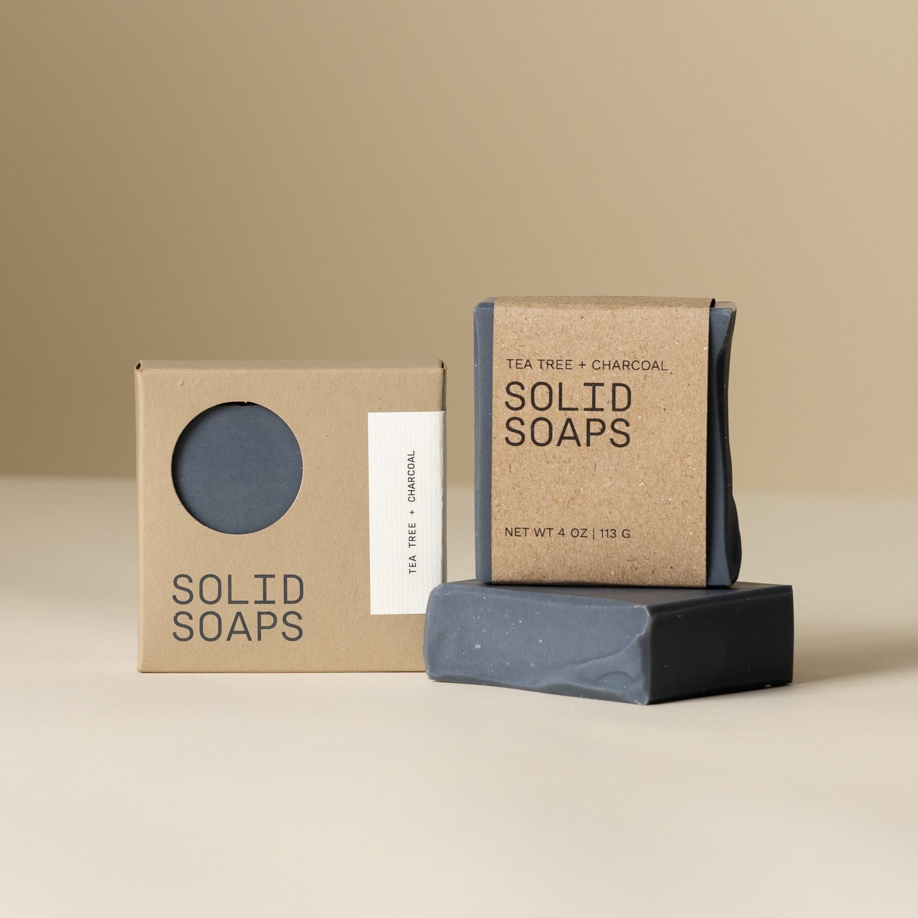 Tea Tree + Charcoal Soap