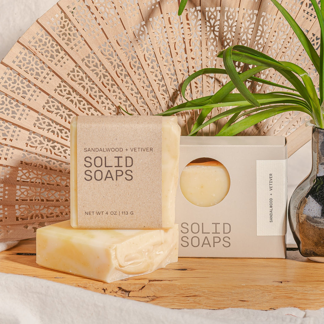 Sandalwood + Vetiver soap