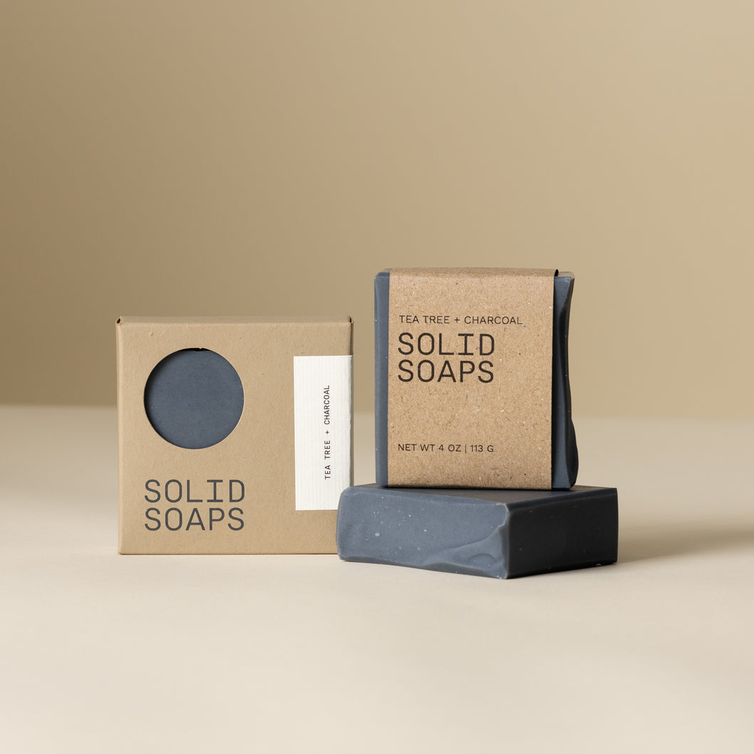 Tea Tree + Charcoal Soap