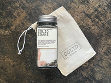 Load image into Gallery viewer, Eucalyptus Lavender Solid Soaks with muslin bag

