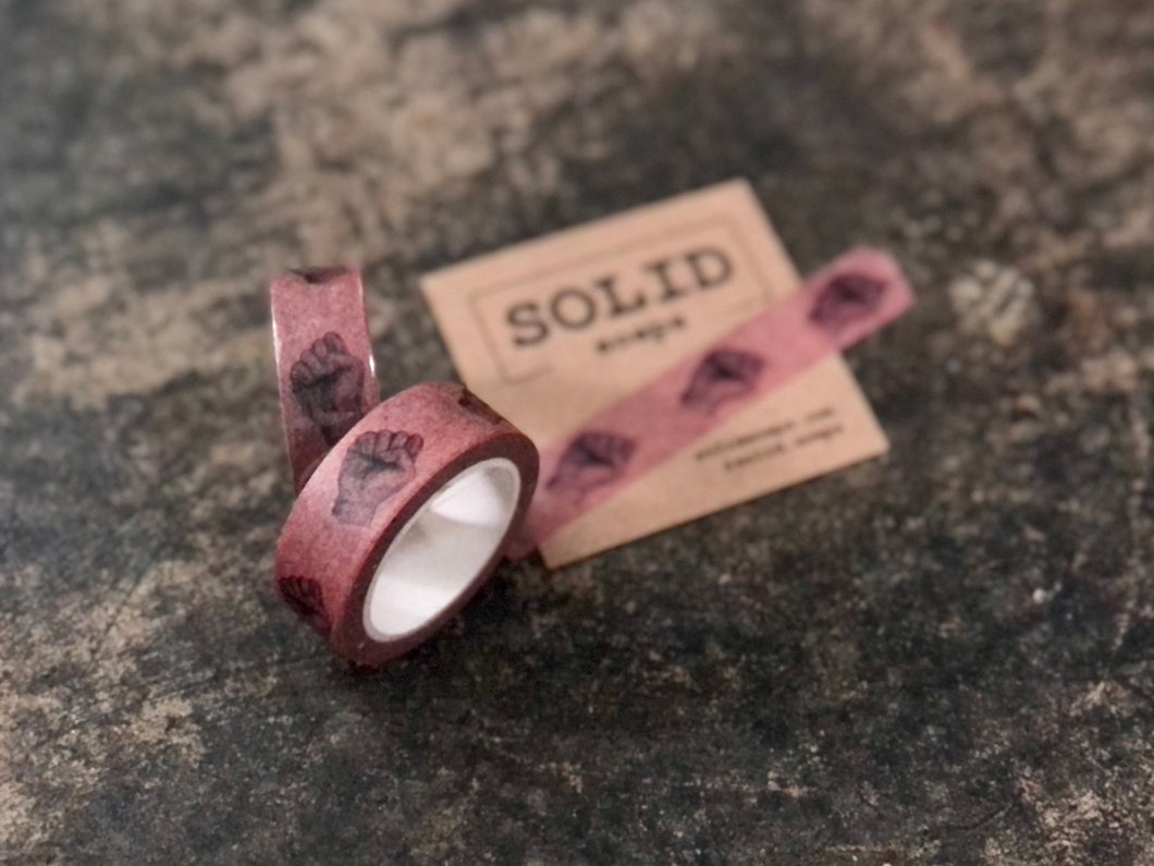 Solid Soaps washi tape