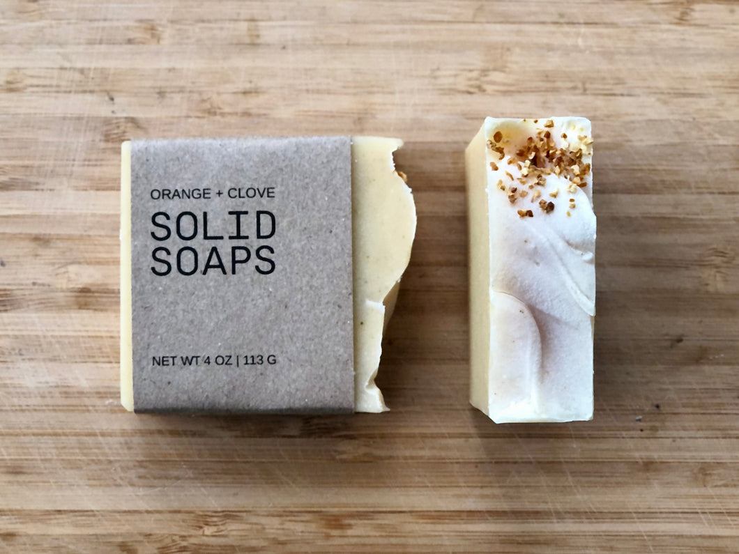 Orange and clove soap